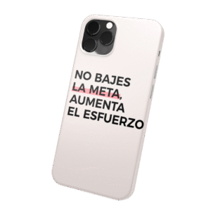 NO BAJES LA META, AUMENTA EL ESFUERZO