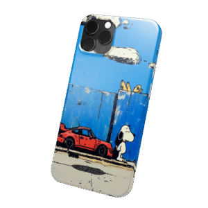 Snoopy con Porshe